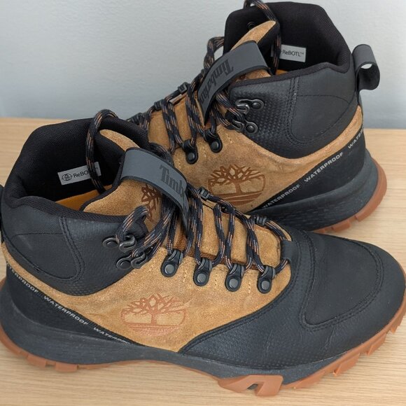 Timberland Men's Waterproof Hiking Boots – Size US 9.5 – Excellent Condition - Picture 1 of 3